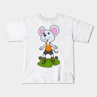 Mouse Inline skating Roller skates Kids T-Shirt